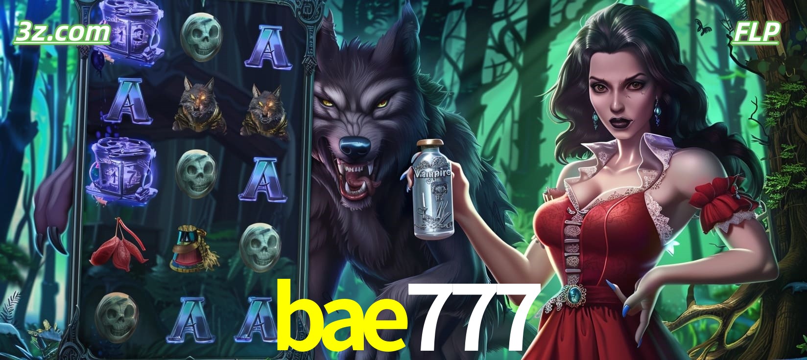 Slots online tema de lobisomem e vampira no bae777 cassino Brasil