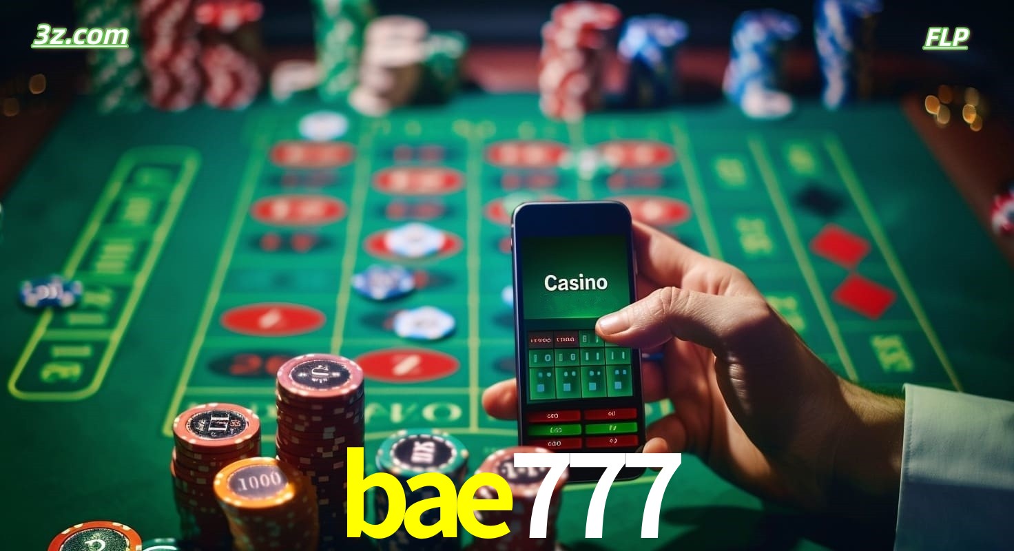 Cassino online móvel bae777 com apostas em roleta e fichas de pôquer