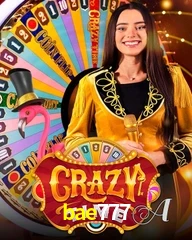 Crazy Time live game no bae777 cassino com entretenimento ao vivo para jogadores do Brasil